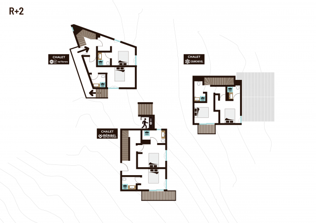 plans chalets Second floor